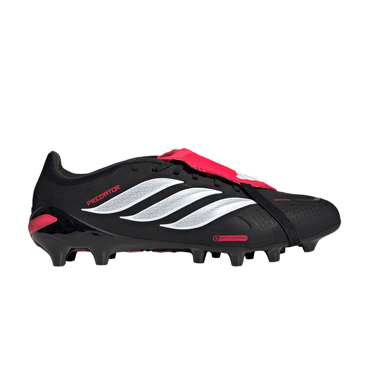 adidas Predator League Fold Over Tongue AG 'Core Black Cloud White Lucid Red'