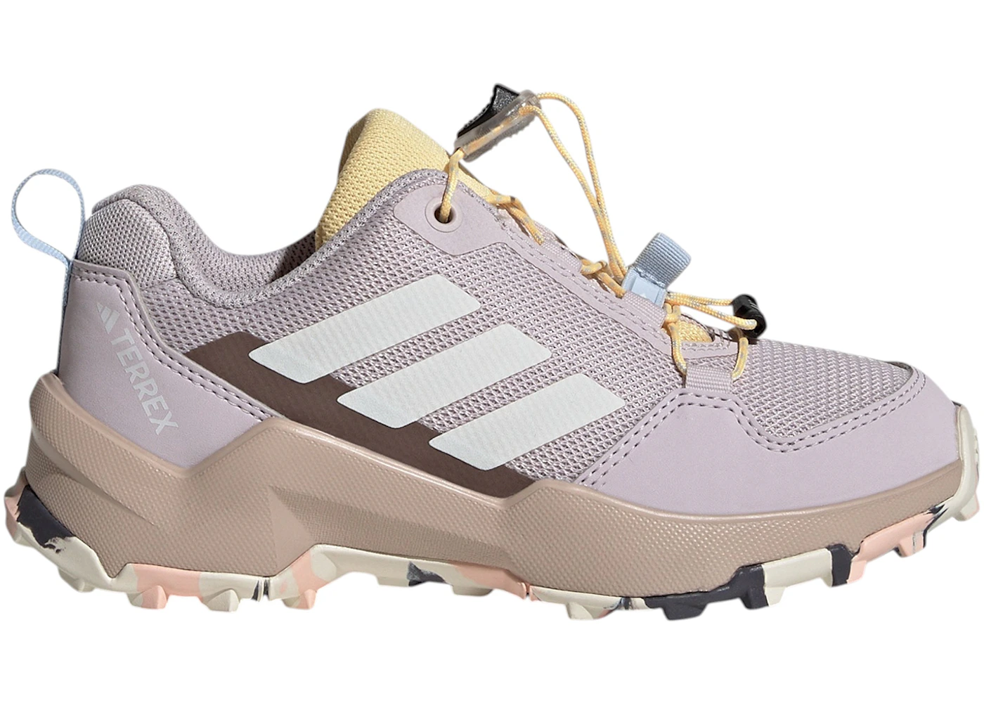 adidas Terrex AX4S Speed Lacing Ice Purple Off White Tangerine (GS)