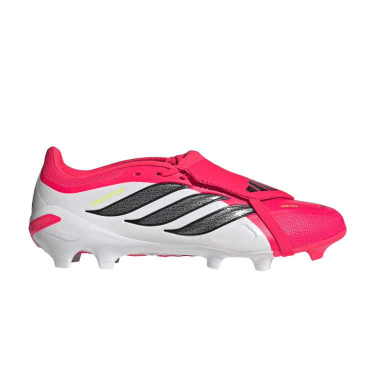 adidas Wmns Predator League Fold Over Tongue FG 'Lucid Red Core Black Cloud White'