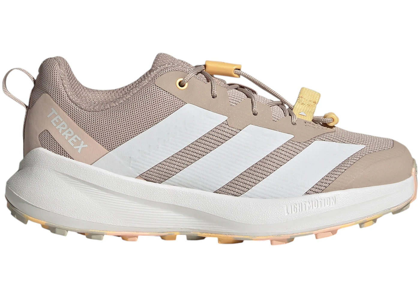 adidas Terrex Agravic Trail Wonder Taupe White Ice Tangerine (GS)