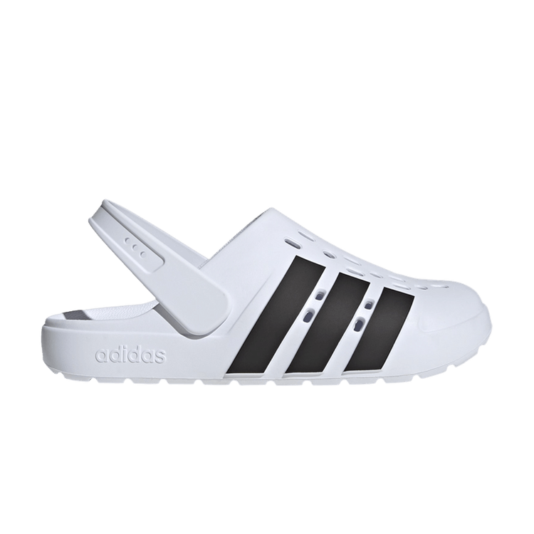 adidas Adilette Clog 2.0 'White Black'