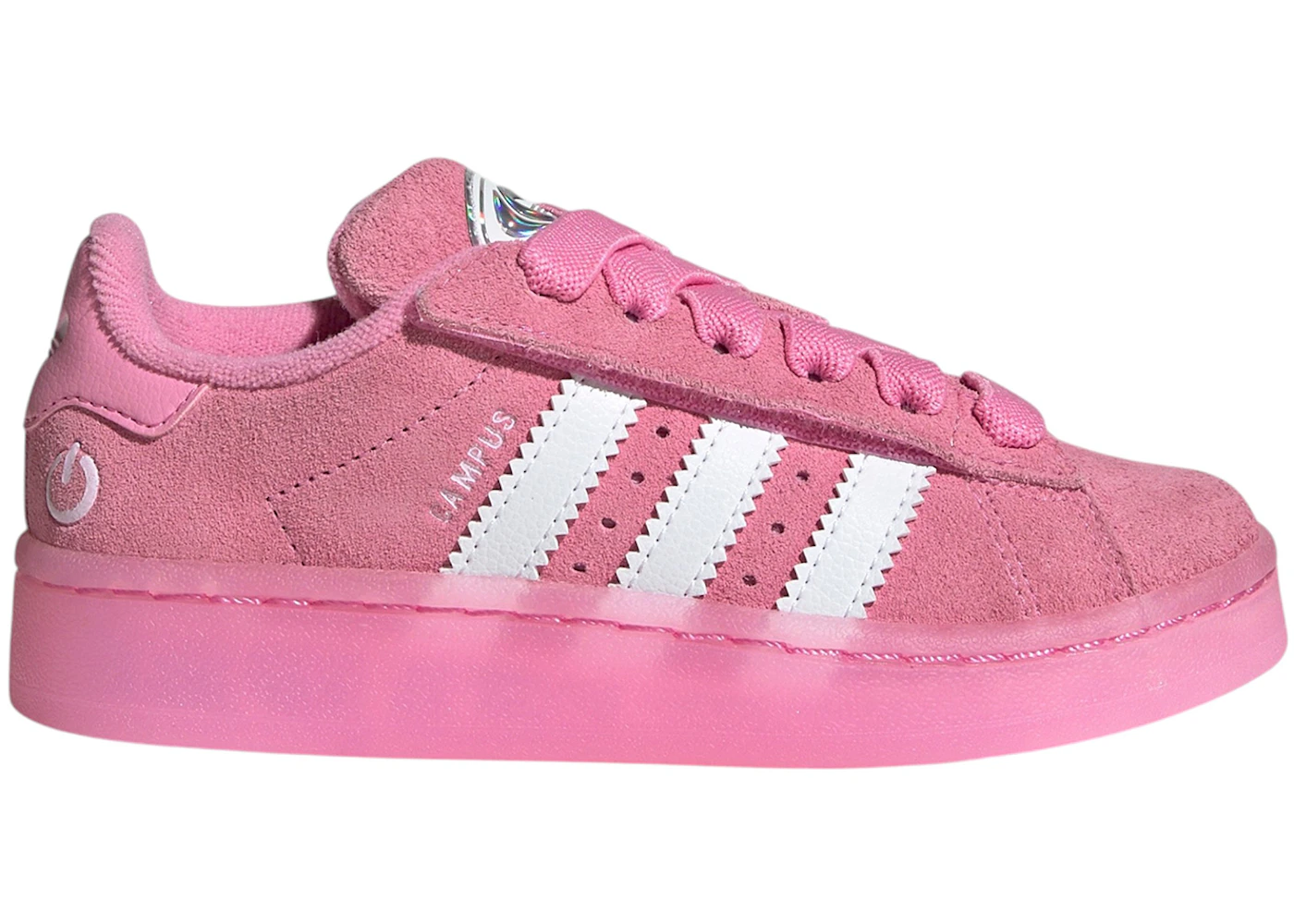 adidas Campus 00s LED Lights Comfort Closure Bliss Pink White Clear Pink (PS)