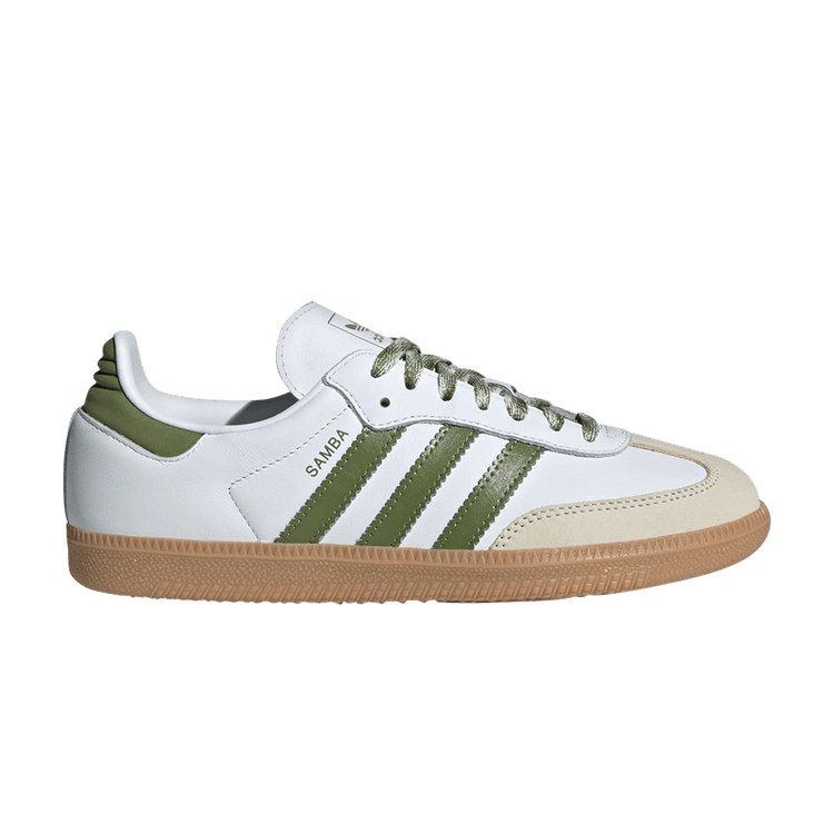 adidas Samba Wmns OG 'White Tech Olive Gum'