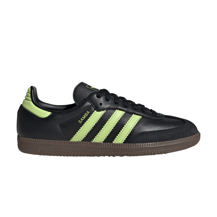 adidas Wmns Samba OG 'Black Pulse Lime Gum'