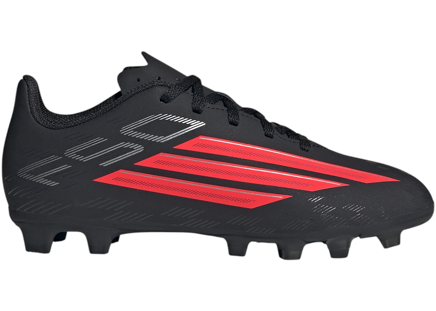 adidas F50 Club FG/MG Core Black Lucid Red (GS)