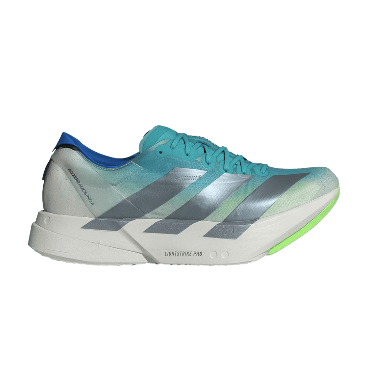 adidas Adizero Adios Pro 4 'Hi-Res Aqua Iron Metallic Grey'