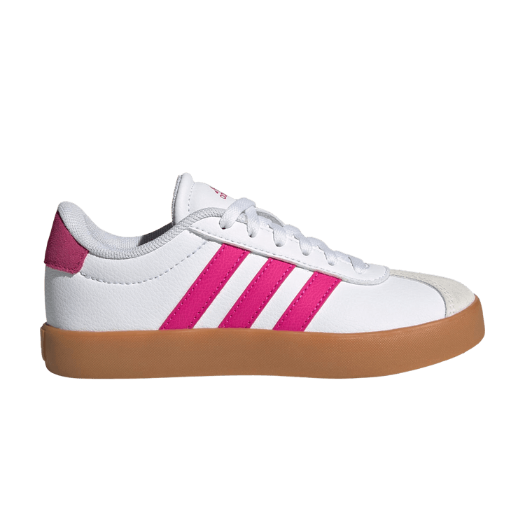 adidas VL Court 3.0 K 'White Shock Pink'