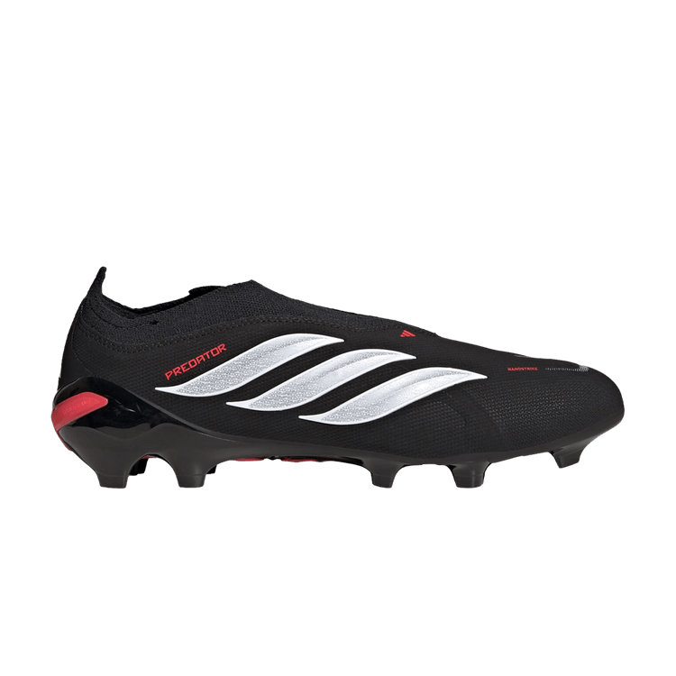 adidas Predator League Laceless FG 'Core Black Cloud White Lucid Red'