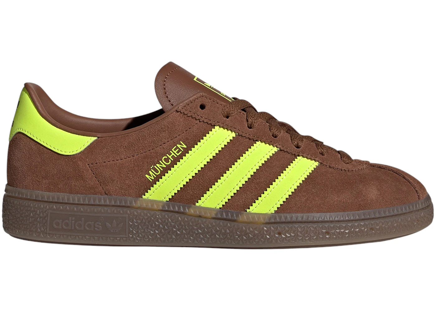 adidas Muenchen Preloved Brown Solar Yellow (Women's)