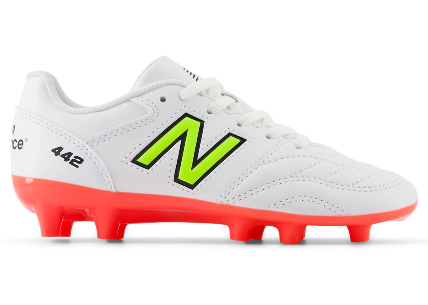 New Balance 442v2 Academy FG White Solar (GS)