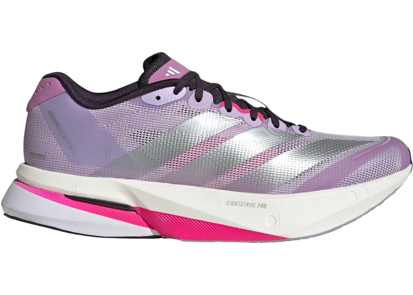 adidas Adizero Boston 13 Powder Plum Silver Metallic (Women's)