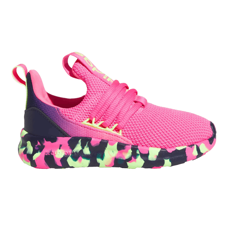 adidas Lite Racer Adapt 7.0 K 'Lucid Pink Hi-Res Yellow'