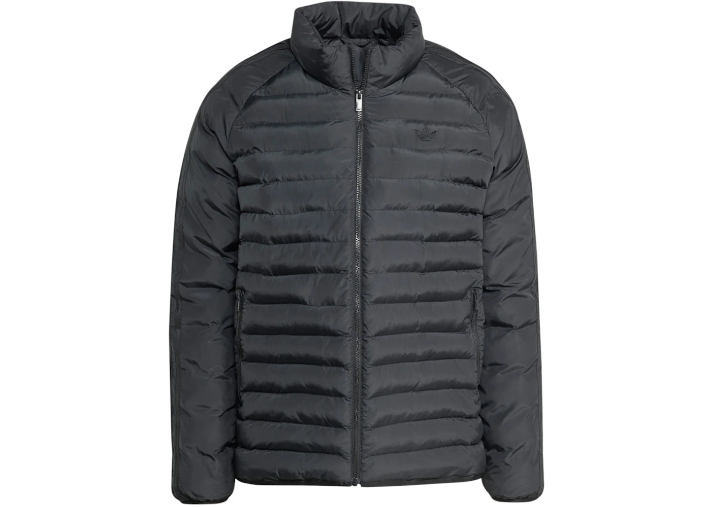 adidas Padded Collar Jacket Black