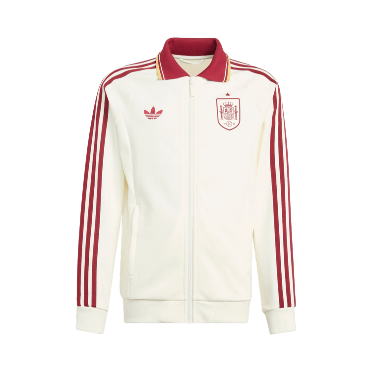 Adidas Spain Away Anthem Jacket GS 'Off White'