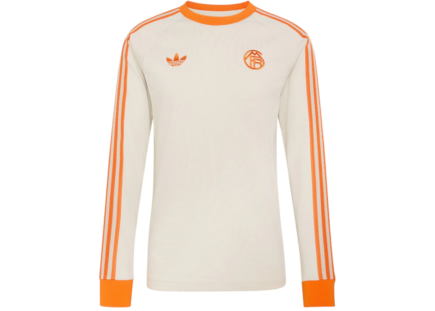 adidas FC Bayern L/S T-Shirt Beige