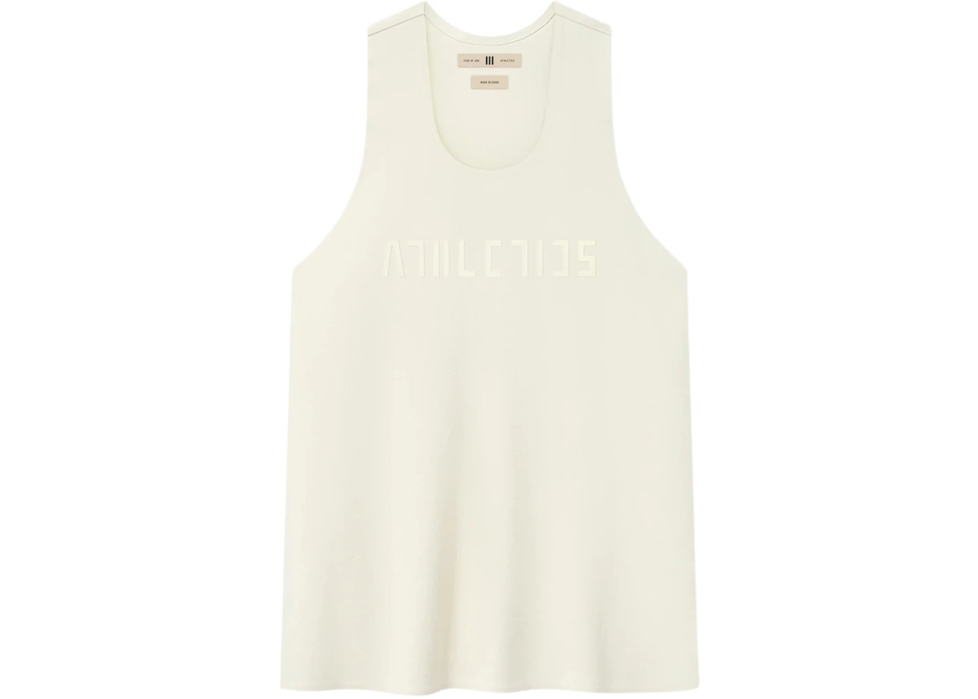 Fear of God Athletics Performance Jersey Tank Cream White