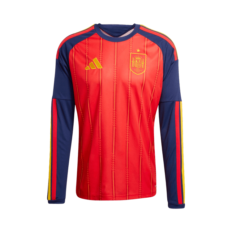 Adidas Spain 26 Home Long Sleeve Jersey 'Vivid Red'