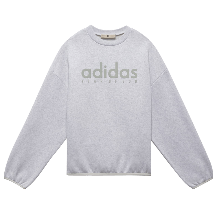 adidas x Fear of God Athletics Crewneck 'Light Grey Heather'
