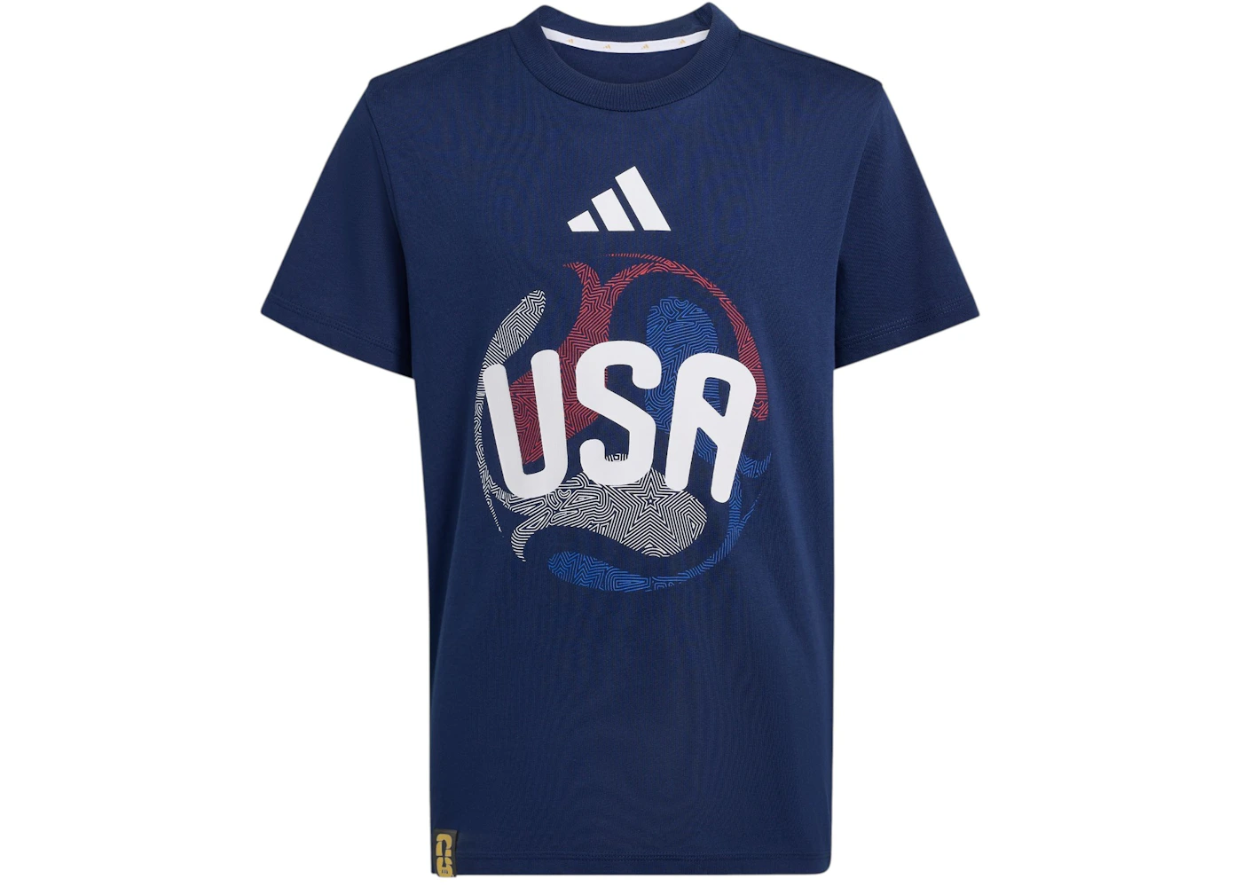 adidas Kids FIFA World Cup 26 USA T-Shirt Team Navy Blue