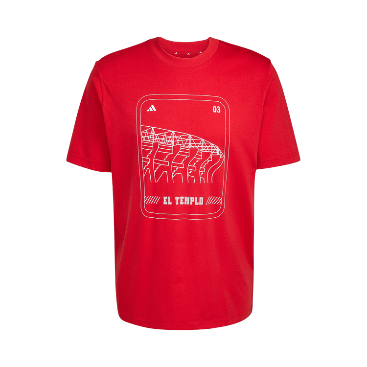 Adidas Mexico Dna T-Shirt 'Better Scarlet'