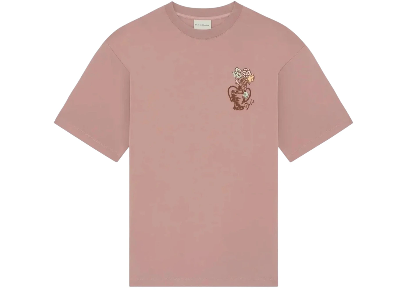 Drole De Monsieur K-TS308-CO002-OPI T-shirt Pink