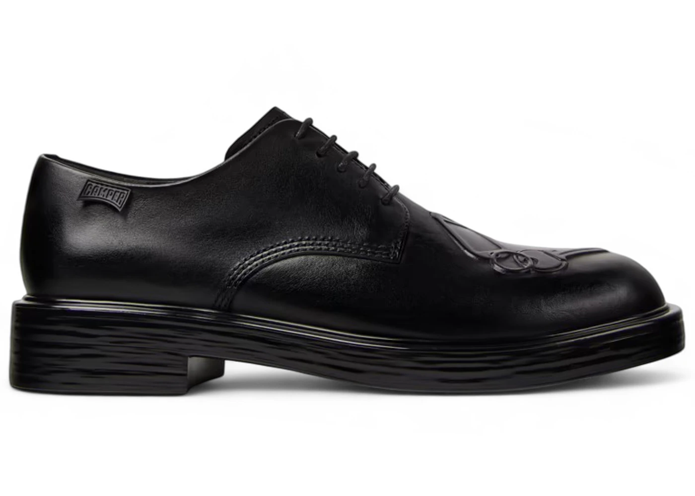 Camper Twins Leather Oxford Black