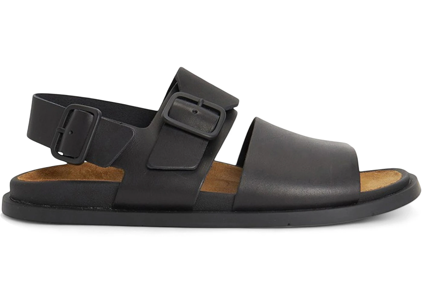 Camper Lluc Sandals Black Leather