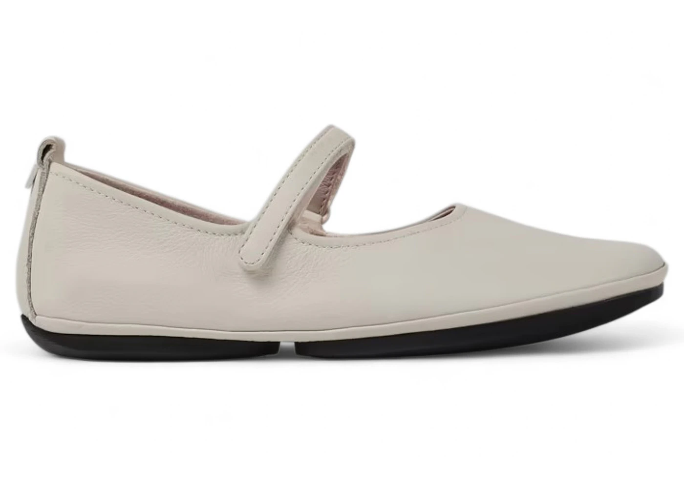 Camper Right Ballerina Flat White (Women's)