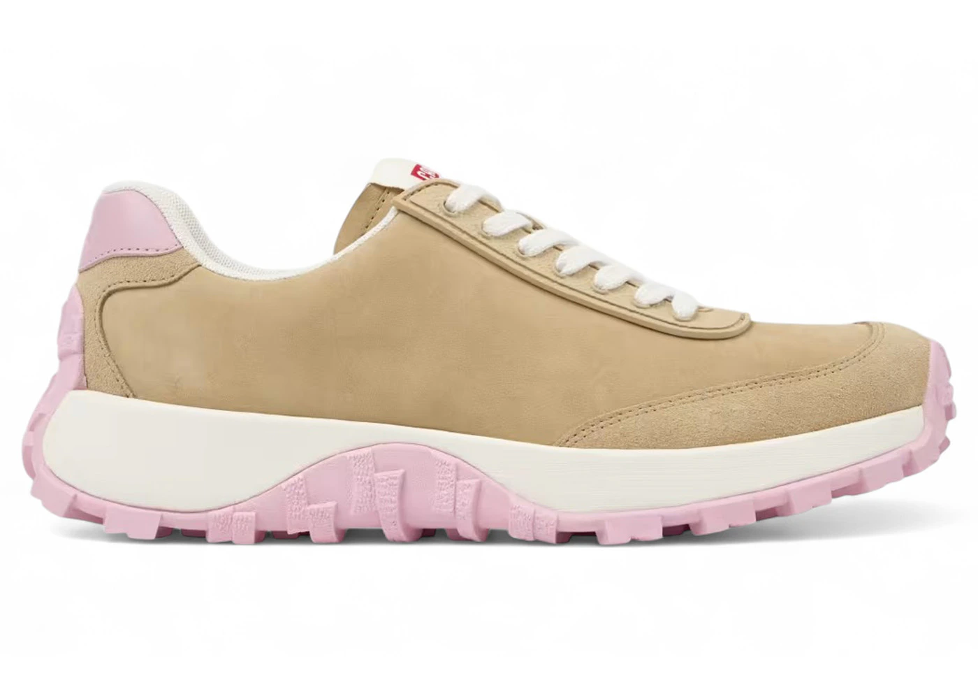 Camper Drift Trail Leather Sneaker Beige Pink (Women's)
