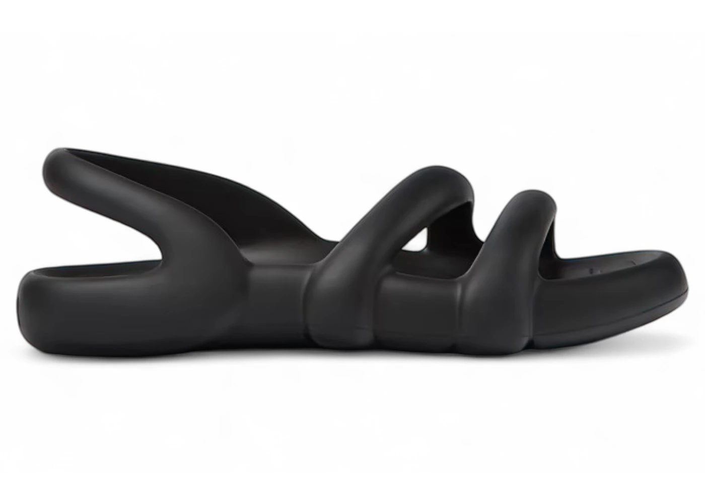 Camper Kobarah Flat Sandal Black (Women's)