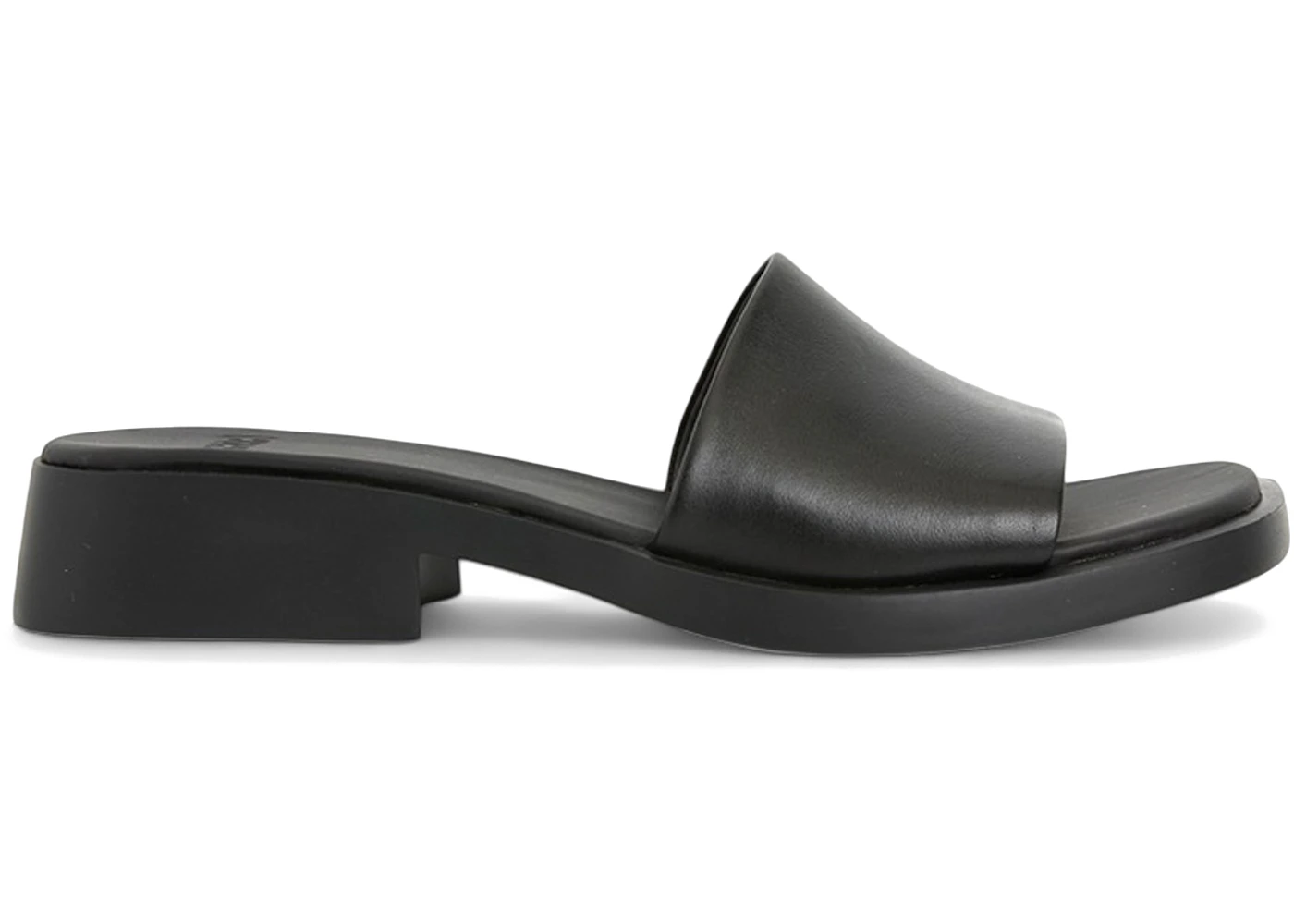Camper Leather Dana Sandals Black (Women's)