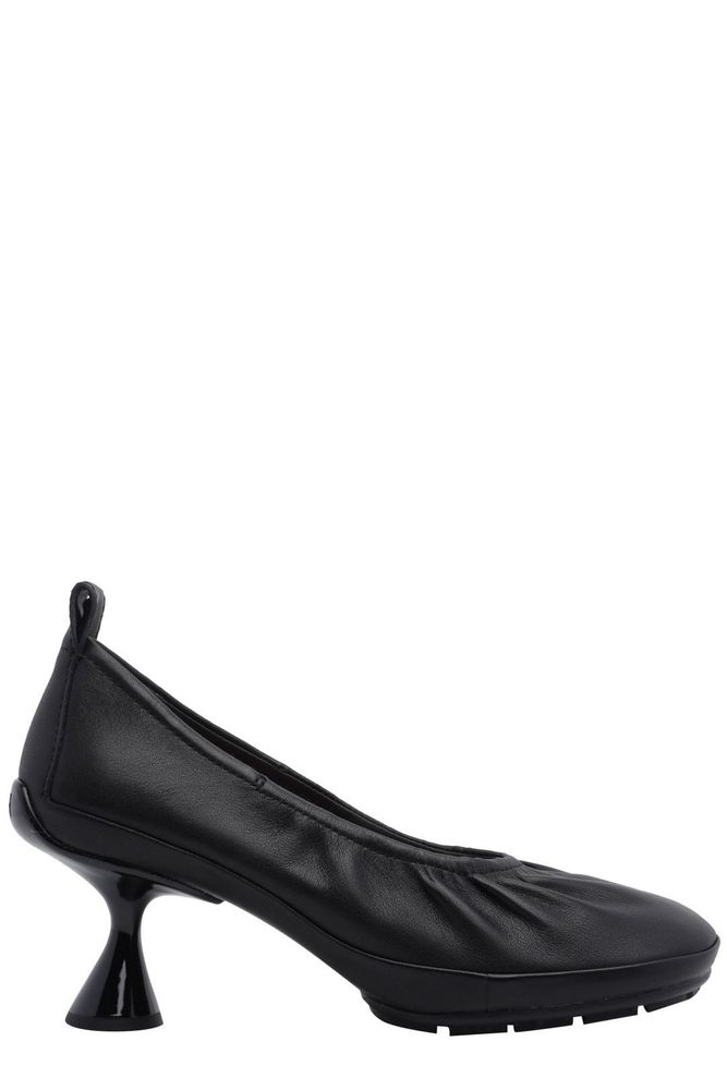 Camper Right Sculpted Heel Pumps