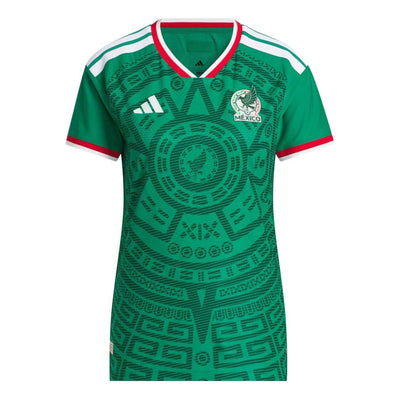 (WMNS) adidas Mexico 26 Home Authentic Jersey Asia Sizing 'Bold Green'