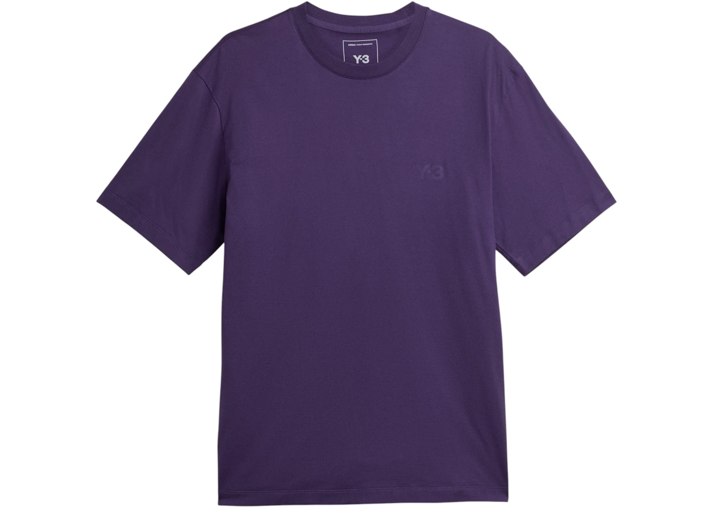 adidas Y-3 Regular Short Sleeve Tee Aurora Plum