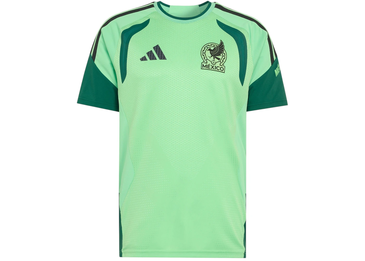 adidas Mexico 26 Tiro Pro Jersey Semi Flash Green