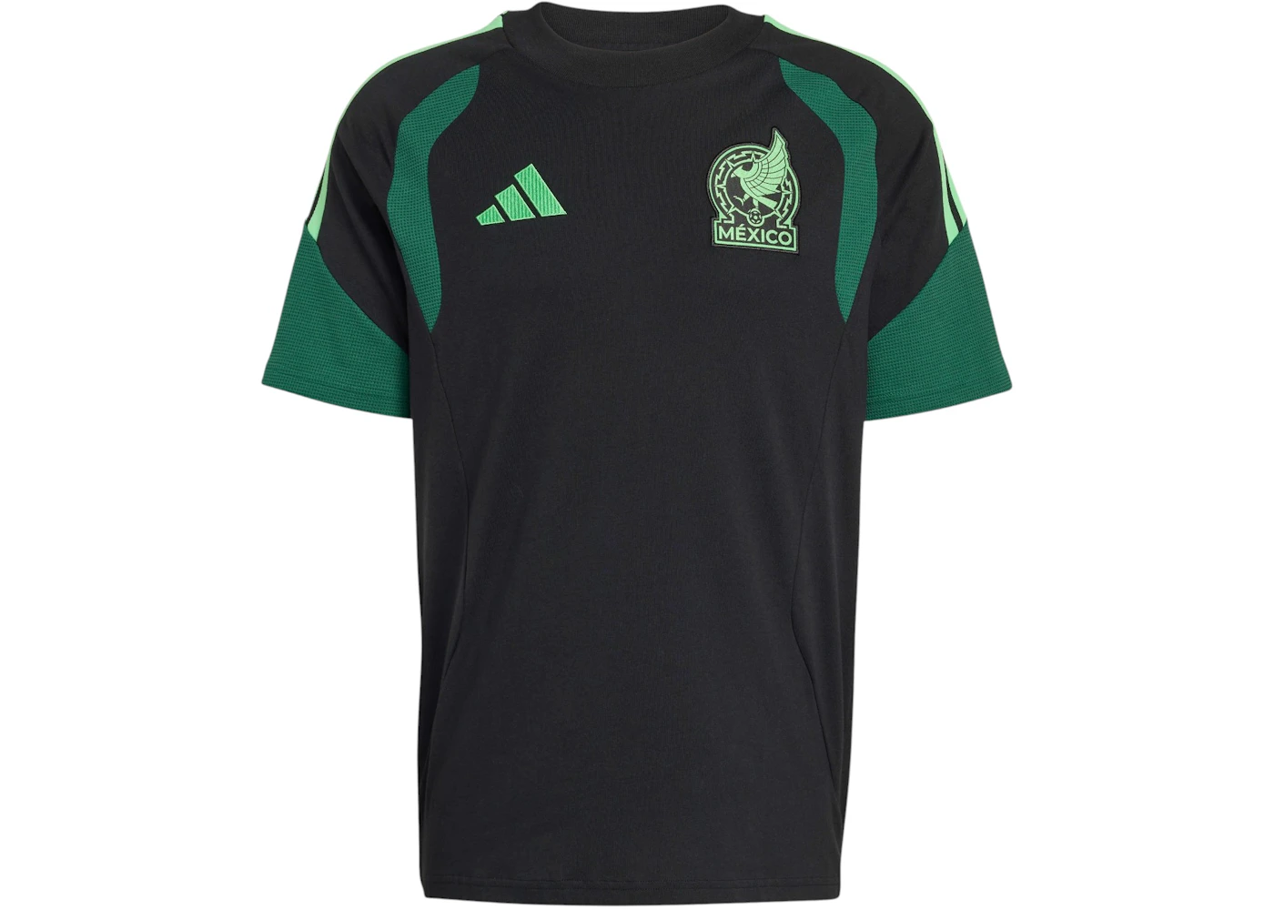 adidas Mexico 2026 Tiro Sweat Tee Black