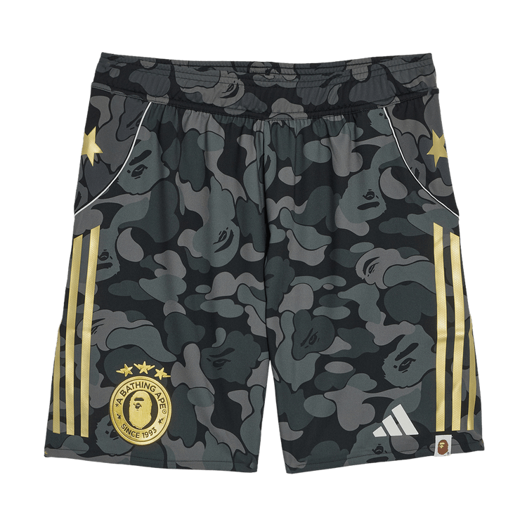 adidas x BAPE Football Shorts 'Black'