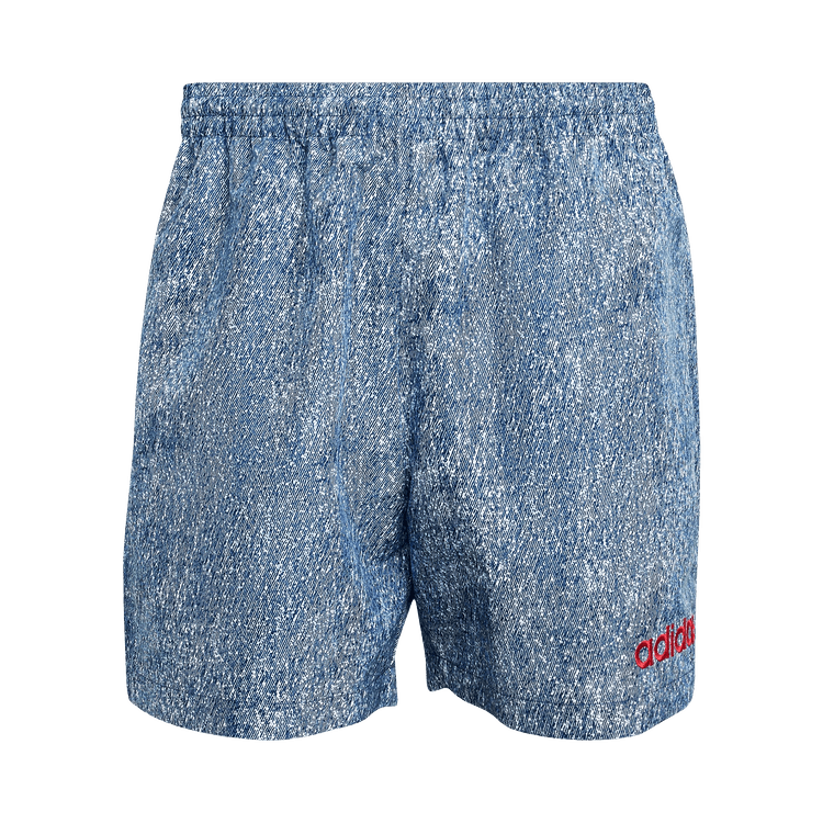 Adidas DEN GR Shorts 'White/Dark Blue'