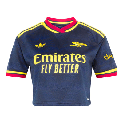 (WMNS) adidas x Arsenal FC 26/27 Away Cropped Jersey Asia SIzing 'Collegiate Navy'