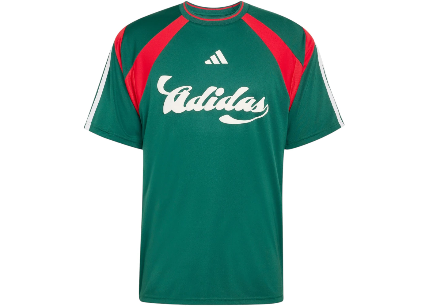 adidas House Of Tiro Nations Pack Track Top Team Dark Green/Better Scarlet/White