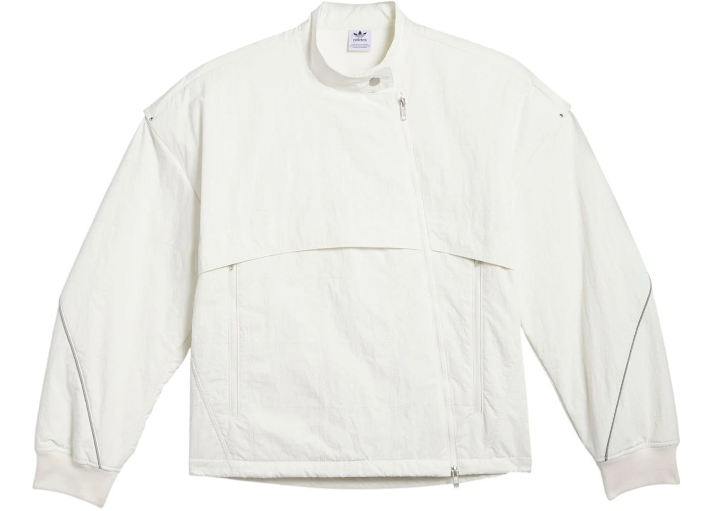 adidas Motor Ave Racer Jacket Off White
