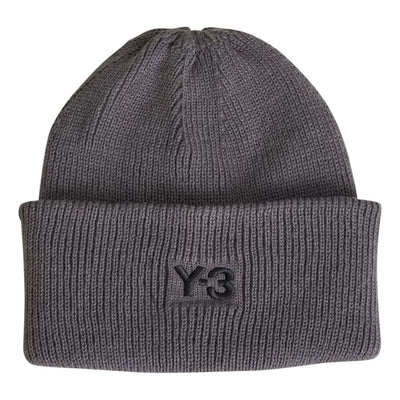 adidas Y-3 Classic Knitted Beanie 'Granite'