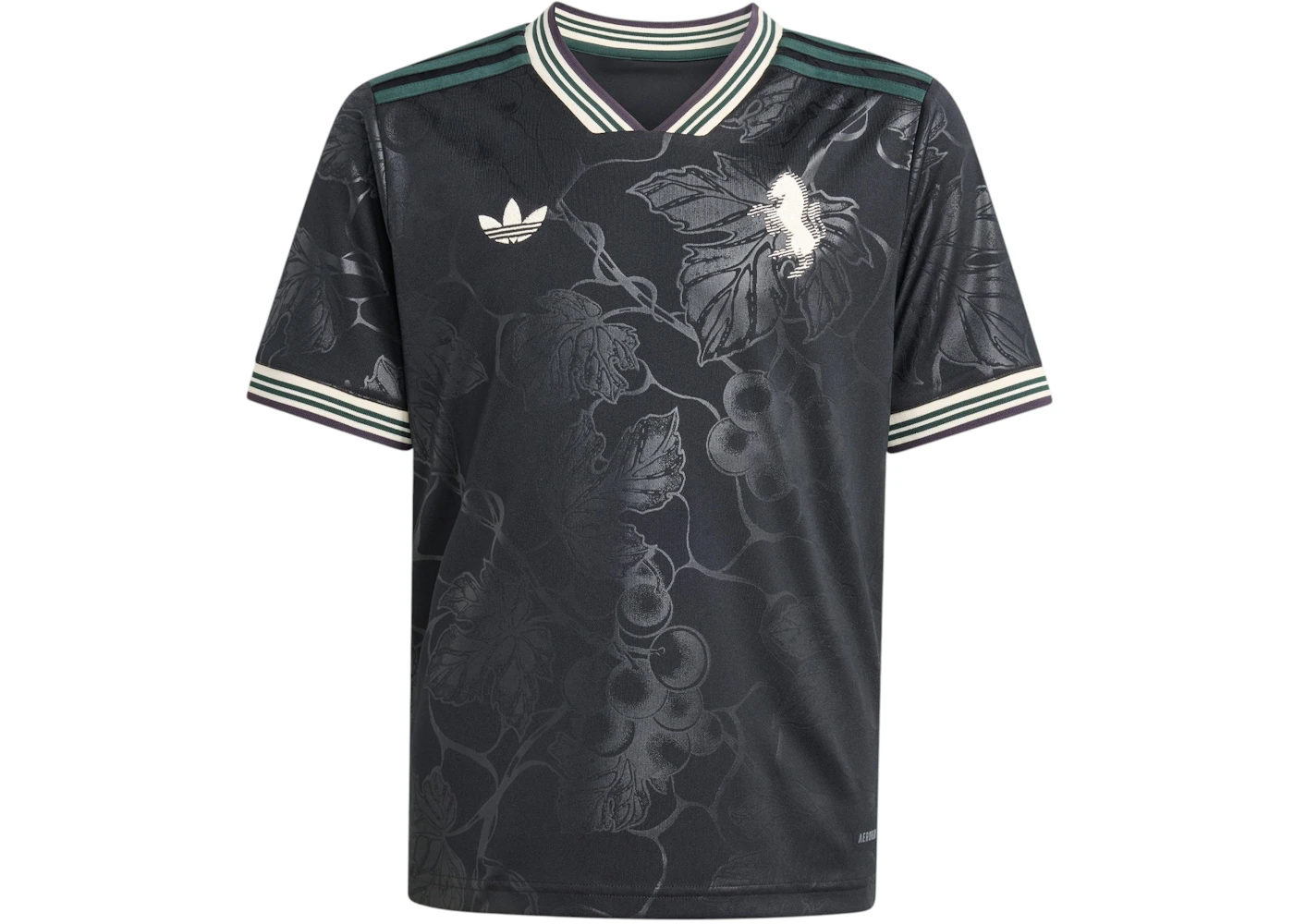 adidas Kids Juventus 25/26 Third Jersey Black/Ecru Tint