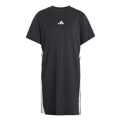 (WMNS) adidas Essential 3-Stripes T-Shirt Dress Asia Sizing 'Black White'