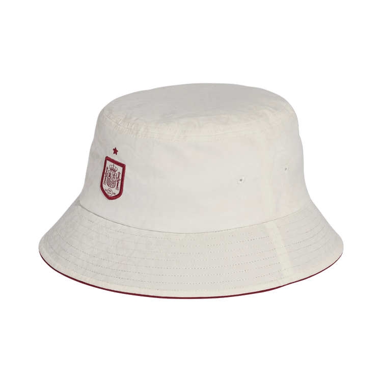 Adidas Spain 26 Bucket Hat 'Off White/Team Coll Burgundy 2'
