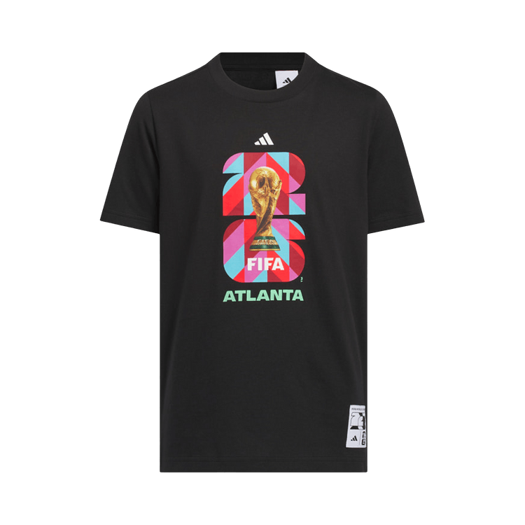 Adidas FIFA World Cup 26 Host City Atlanta Graphic T-Shirt 'Black'