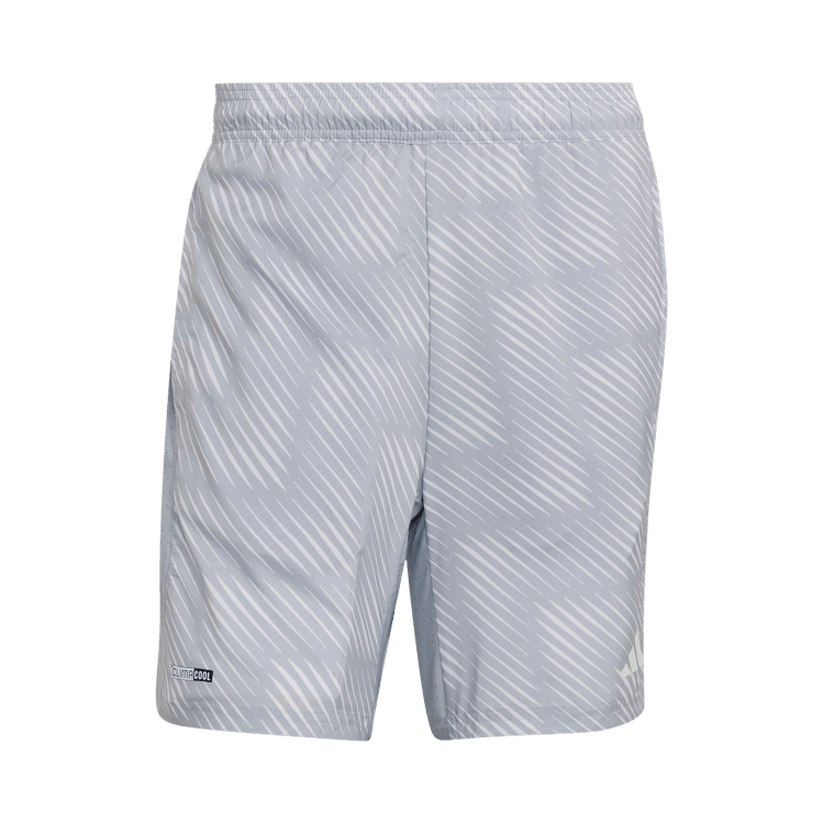Adidas Workout Tech Intensity Aop Shorts 'Halo Silver/Black'