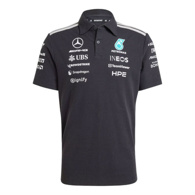 adidas x Mercedes AMG Petronas Formula 1 Team Engineers Polo Shirt 'Black'
