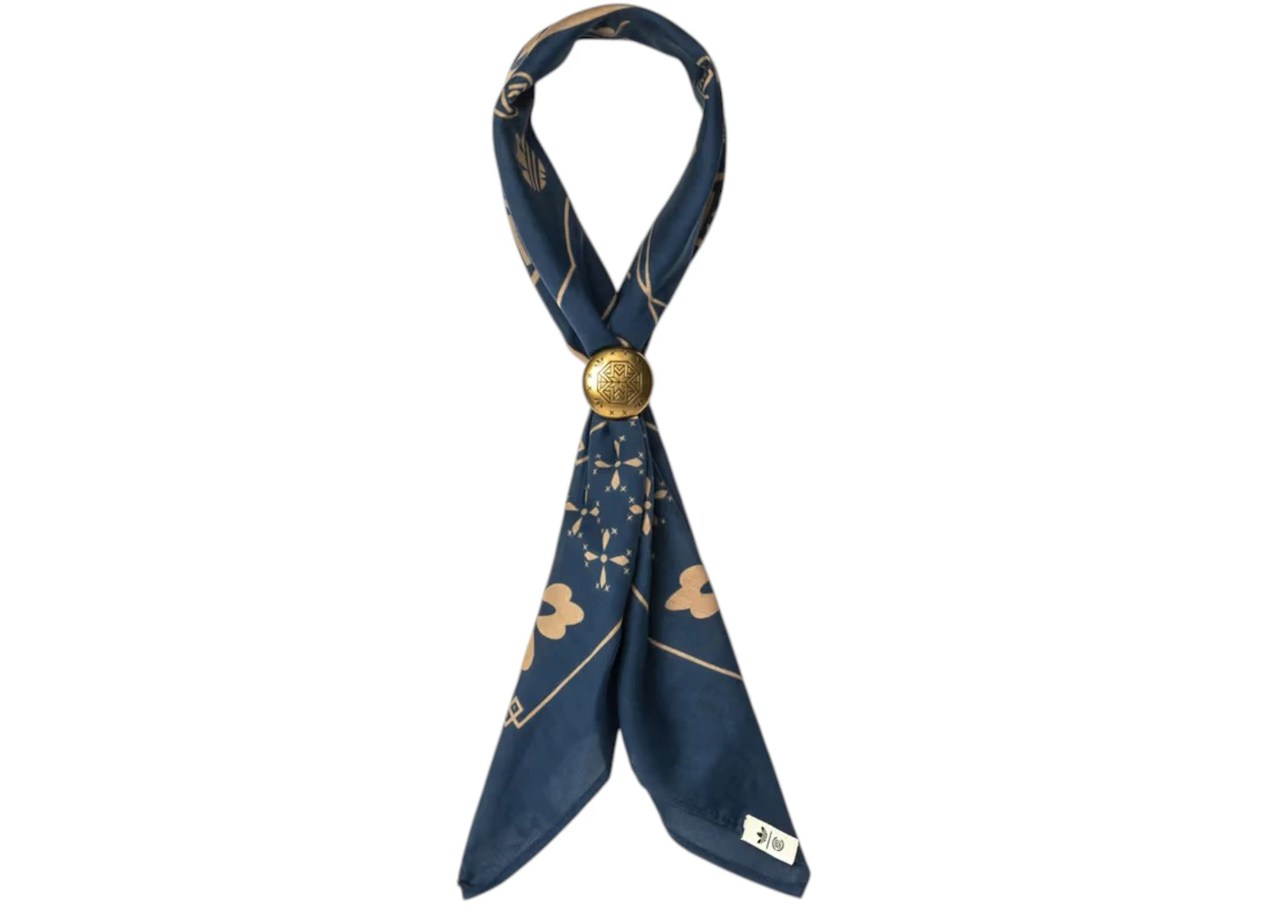 adidas CLOT Bandana By Edison Chen Bandana Tech Indigo/Cardboard