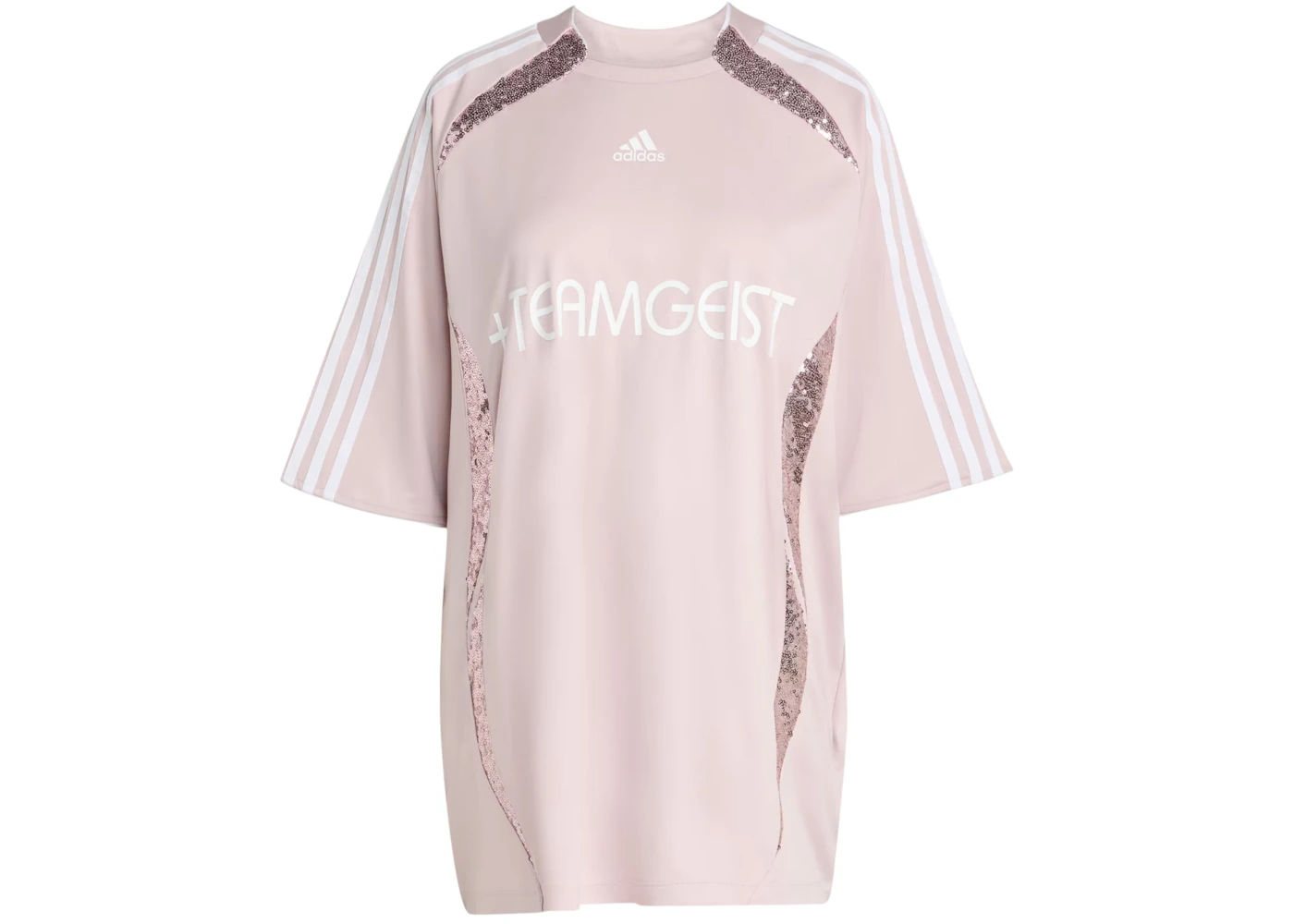 adidas Women's Adilenium Season 4 Teamgeist Oversized Jersey New Rose